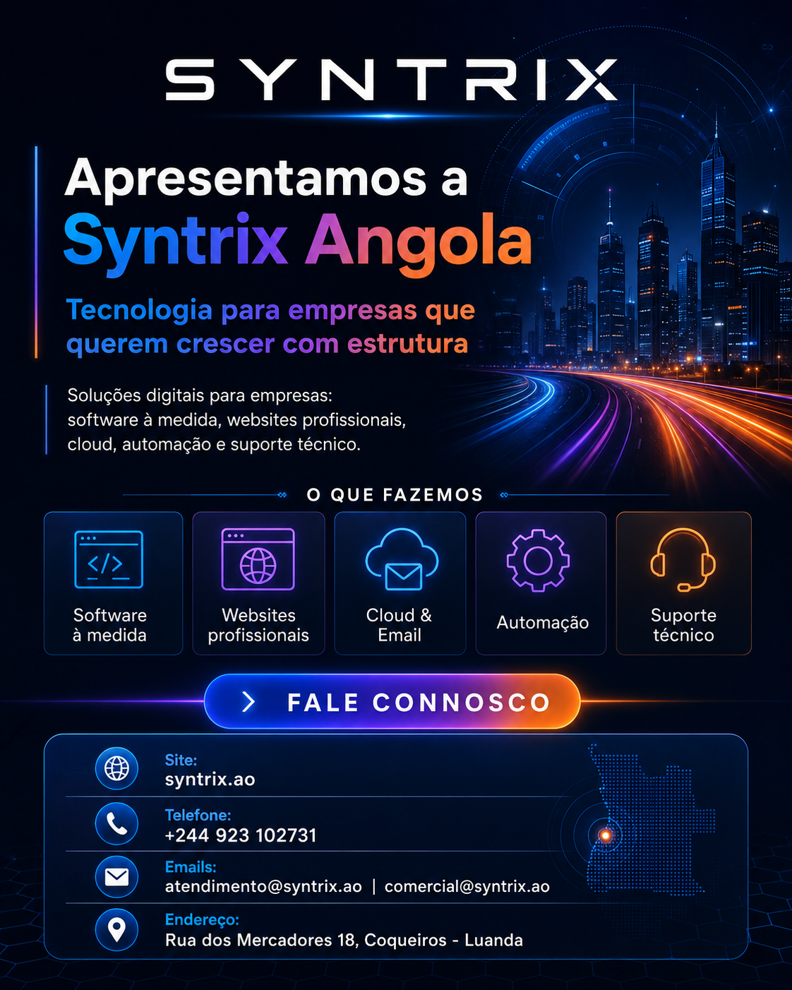Conheça a Syntrix Angola